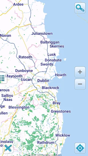 Map of Ireland offline screenshot 1
