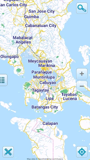Map of Philippines offline