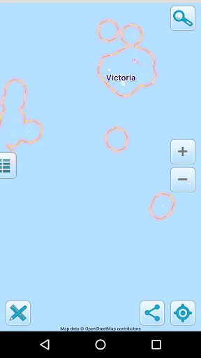 Map of Seychelles offline