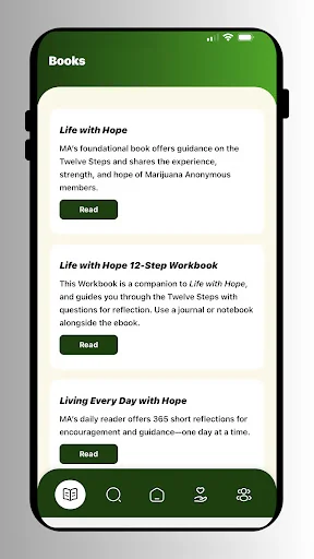 Marijuana Anonymous App screenshot 2