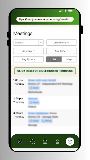Marijuana Anonymous App screenshot 3