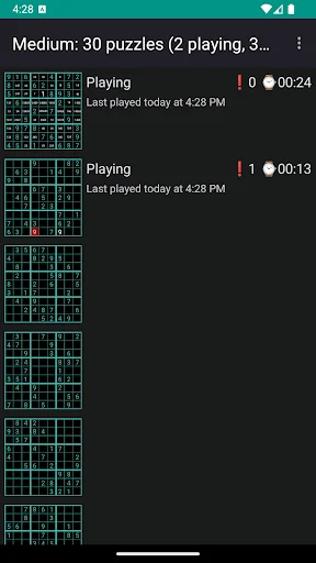Open Sudoku screenshot 4