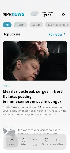 MPR News screenshot 1