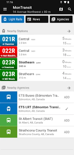 Edmonton ETS LRT - MonTransit