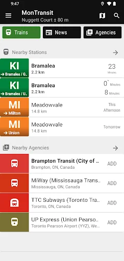 GO Transit Train - MonTransit