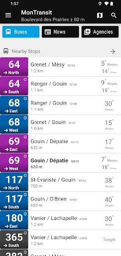 Montreal STM Bus - MonTransit