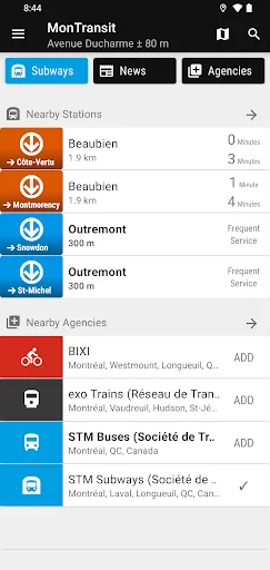 Montreal Subway - MonTransit