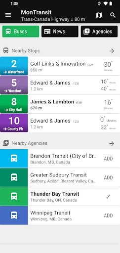Thunder Bay Transit Bus - Mon…
