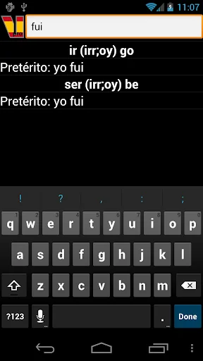 Spanish Verbs screenshot 3