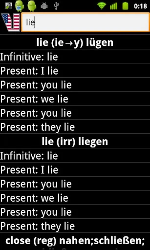 English Verbs Pro screenshot 3