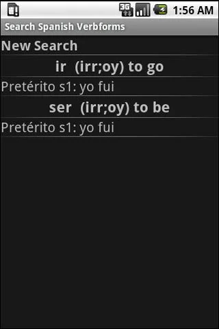 Spanish Verbs Pro screenshot 2