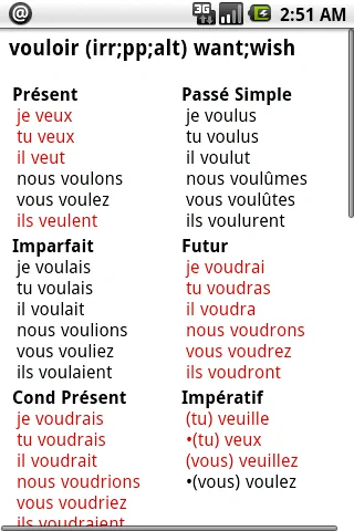 French Verbs Pro screenshot 2