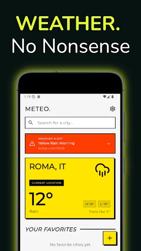 METEO. - Weather app