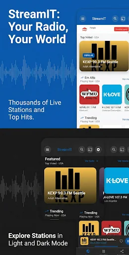 StreamIT - FM AM Global Radios screenshot 1