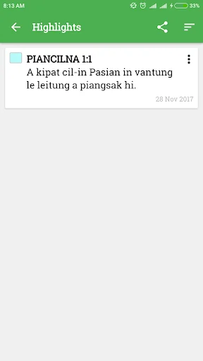 Tedim Bible screenshot 4