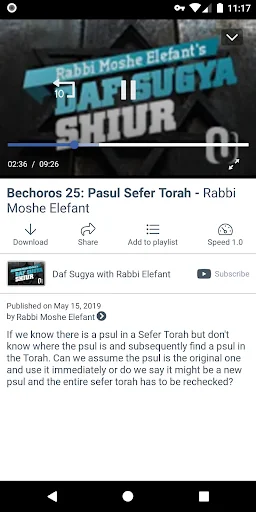 OU Torah screenshot 4