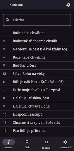 Kancionál CB