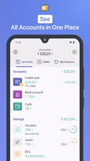 1Money: expense tracker budget screenshot 4