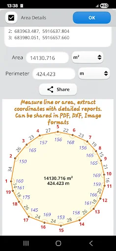 Geoclass Surveying Calculator screenshot 3