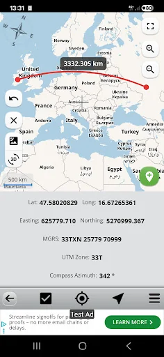 Geoclass Surveying Calculator screenshot 4
