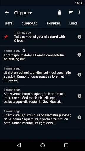 Clipper - Clipboard Manager screenshot 3