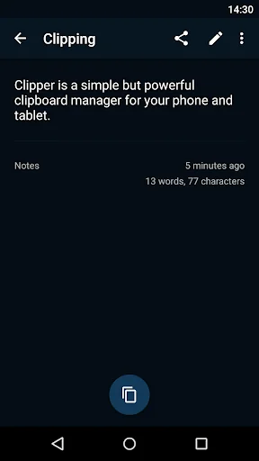 Clipper - Clipboard Manager screenshot 4