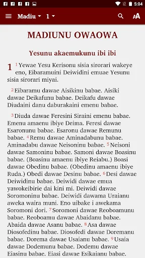 Aneme Wake Bible