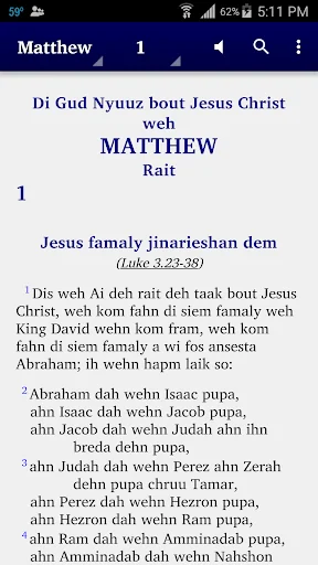 Islander Creole - Bible