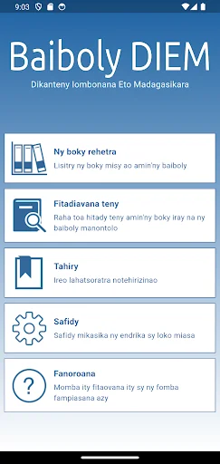 Baiboly Malagasy DIEM