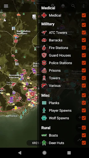 Central - Map & Guide for DayZ screenshot 2