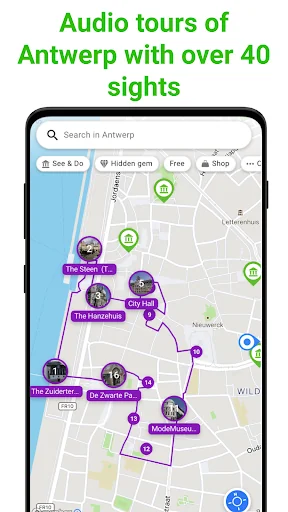 Antwerp Tour Guide:SmartGuide