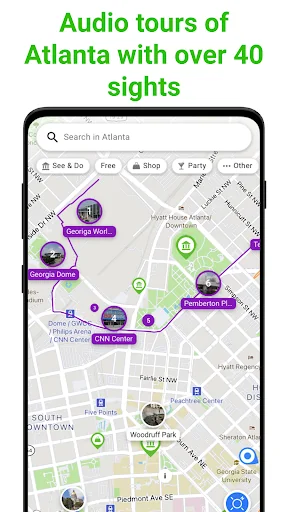 Atlanta Tour Guide:SmartGuide