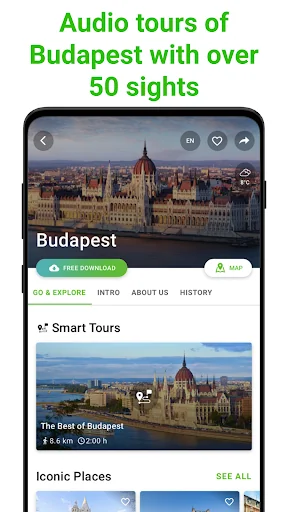 Budapest Tour Guide:SmartGuide