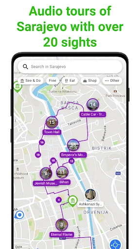 Sarajevo Tour Guide:SmartGuide