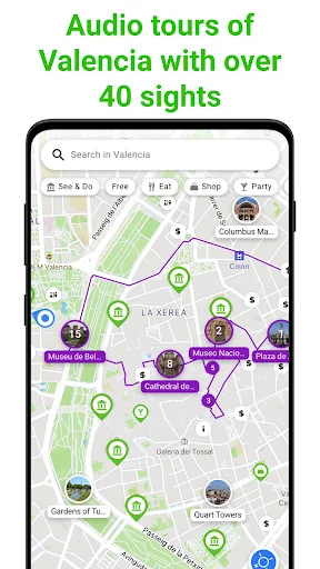 Valencia Tour Guide:SmartGuide