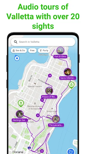 Valletta Tour Guide:SmartGuide