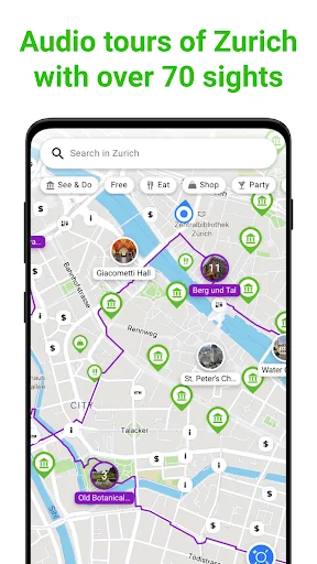 Zurich Tour Guide:SmartGuide