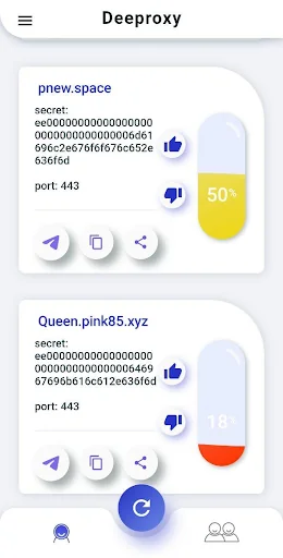 DeeProxy: Proxies for Telegram screenshot 3