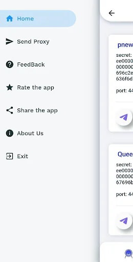 DeeProxy: Proxies for Telegram screenshot 4