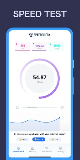 Internet Speed Test SPEEDCHECK screenshot 1