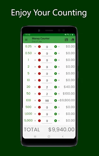 Money Counter: Cash Calculator screenshot 2