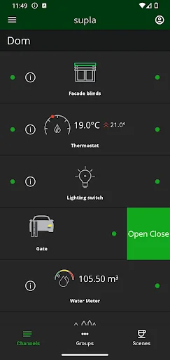 SUPLA screenshot 2