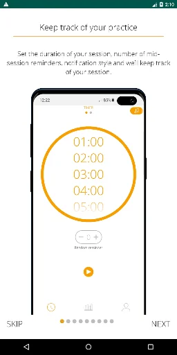Tergar Meditation Tracker