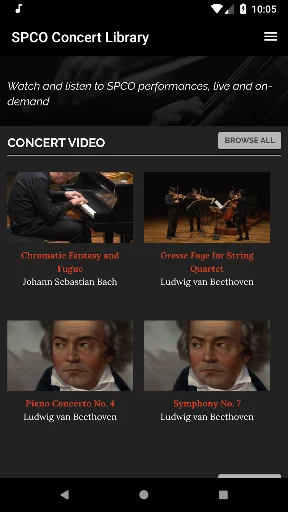 SPCO Classical Concert Library
