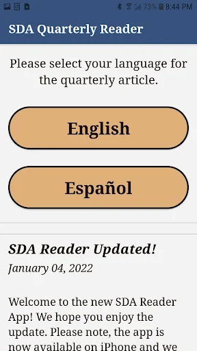 SDA Adult Lesson (Quarterly)