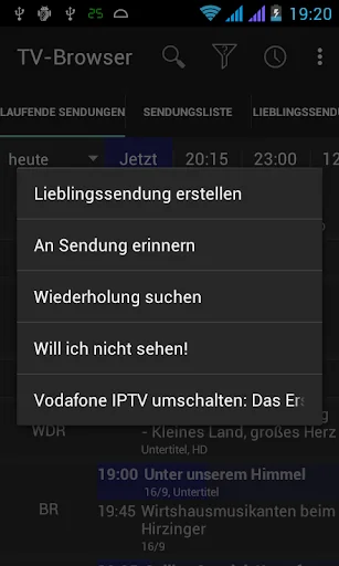 TV-BrowserSwitch Vodafone TV