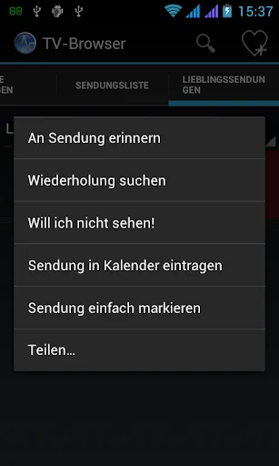 TV-Browser SimpleMarkerPlugin