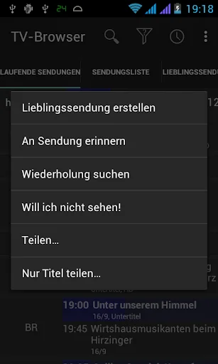 TV-Browser Teilen-Plugin
