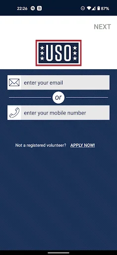 USO Volunteer Community screenshot 1