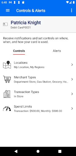VyStar Card Control screenshot 3